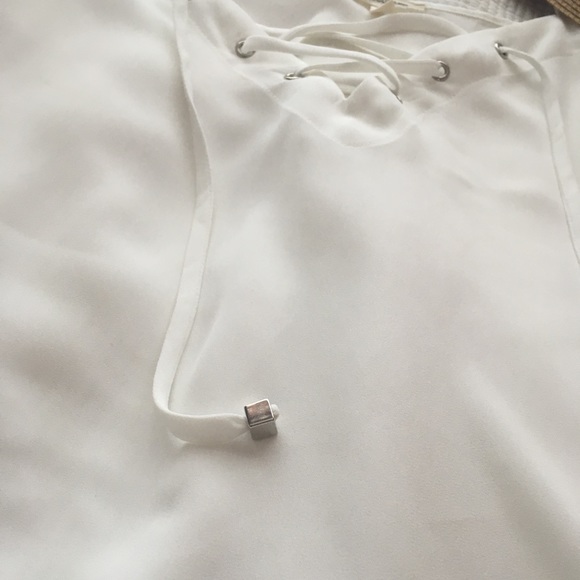 Sheer off the shoulder shirt - Picture 4 of 6